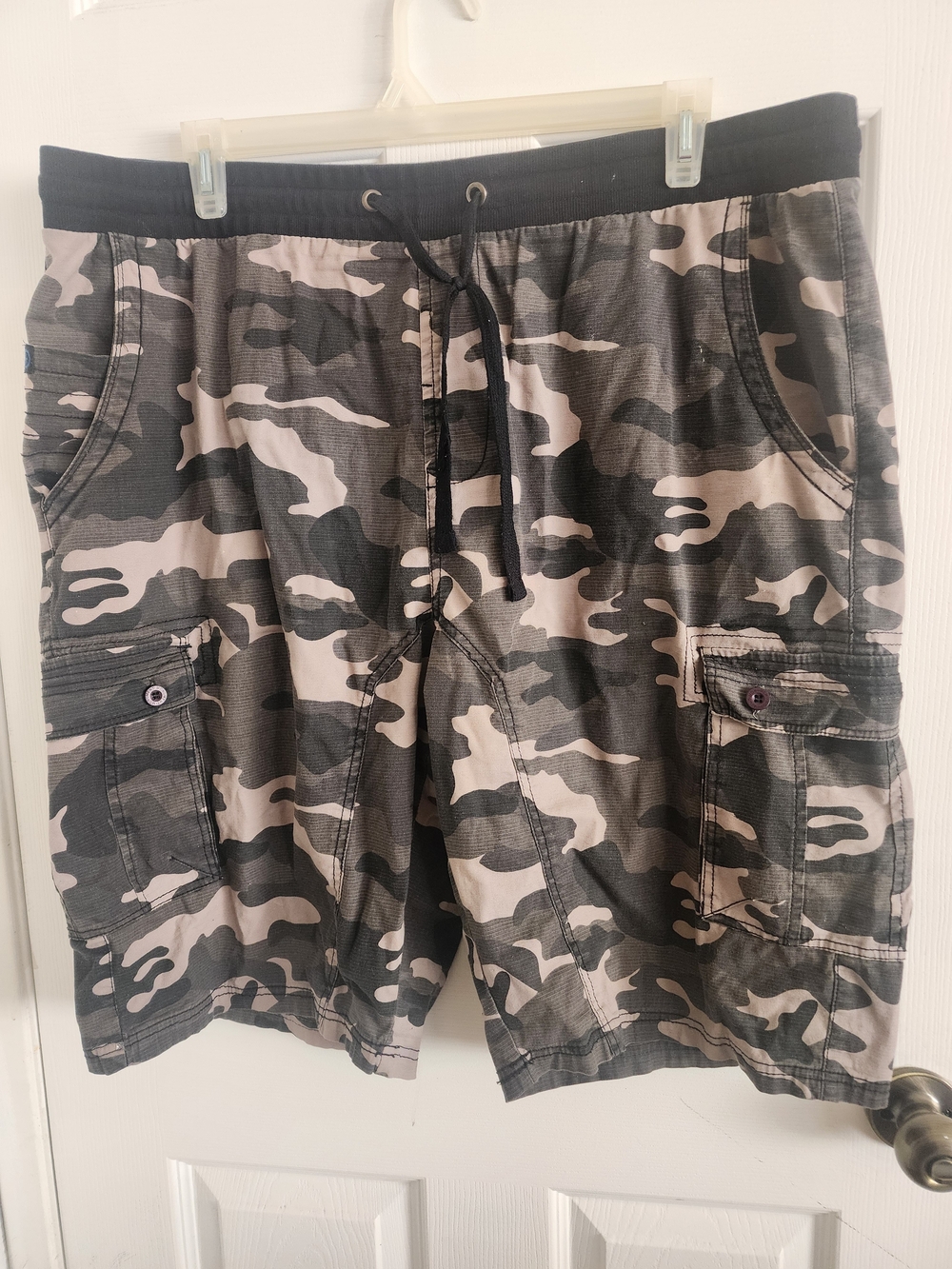 Big And Tall Men Monument Camo Cargo Shorts Size 2x